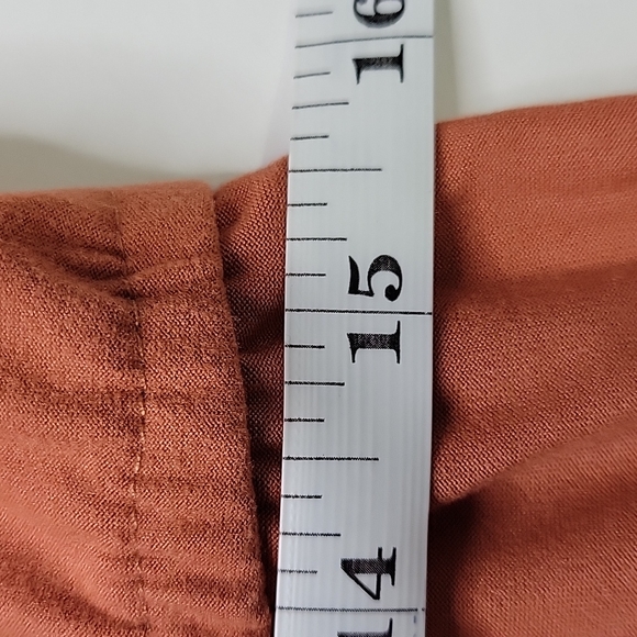 Derek Heart Orange Dress SZ L - Picture 8 of 11